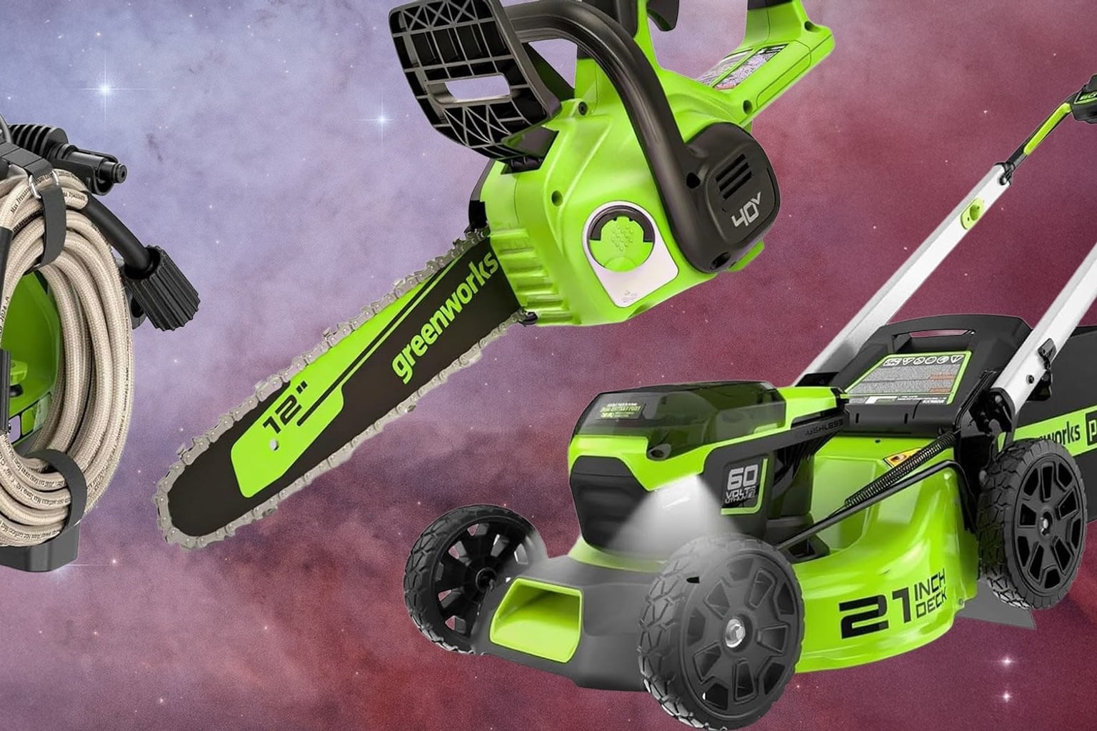 Amazon cuts prices on Greenworks yard tools for Prime Day