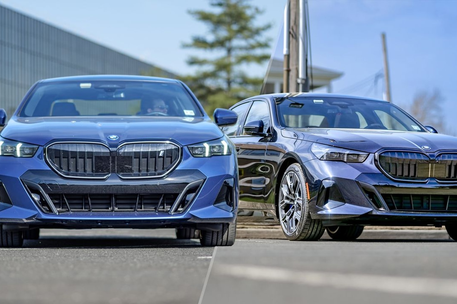 BMW i5 vs BMW 550e: A Week-Long Test of EV and PHEV Sedans