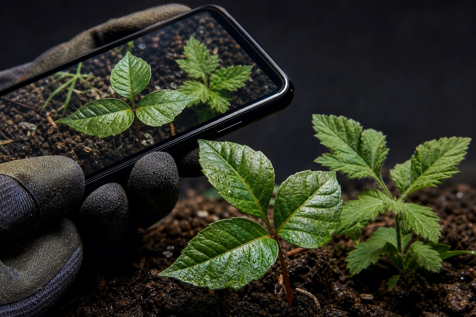Google Gemini helps a severely allergic gardener spot poison ivy