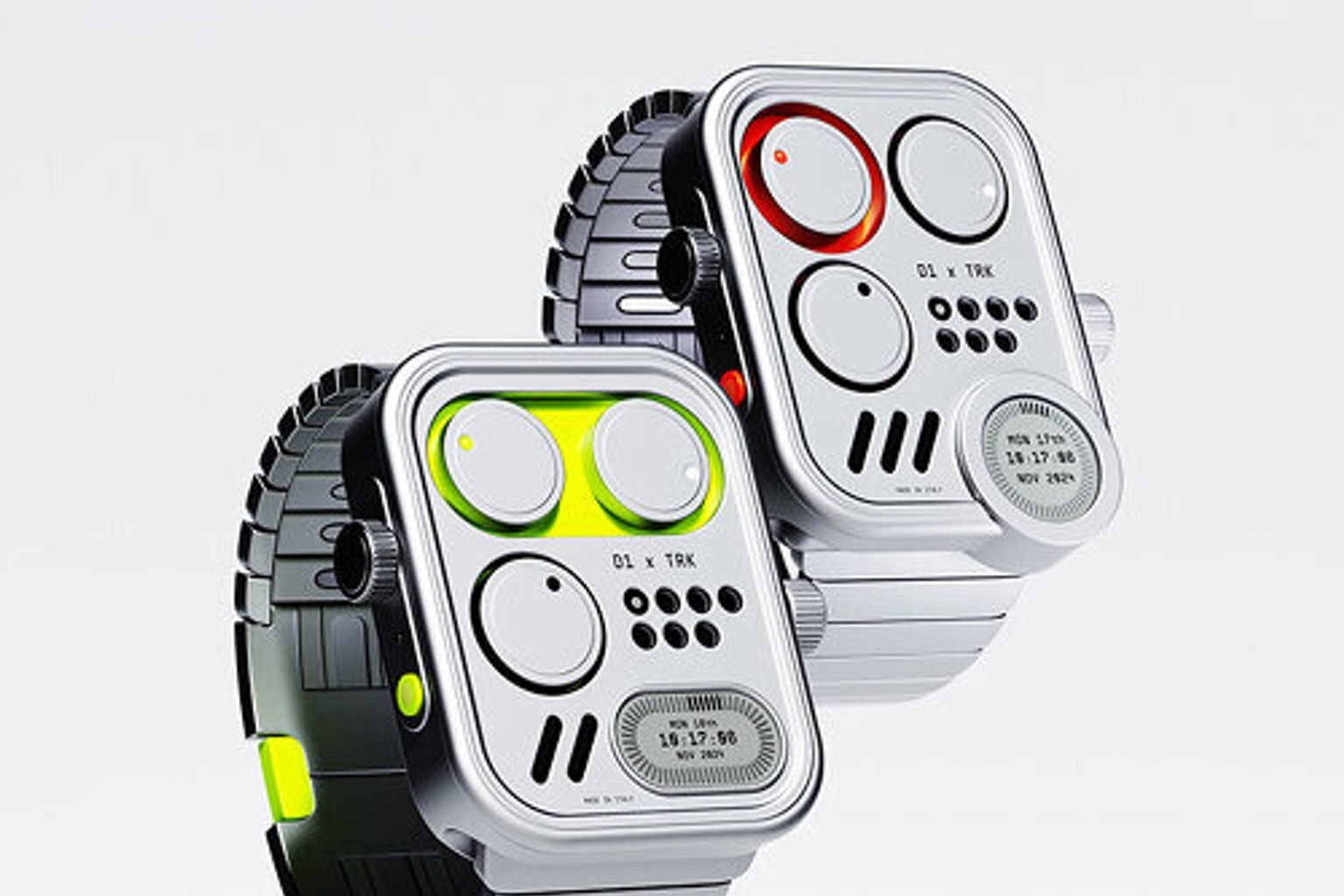 The Impossible Watch: Rotating Discs Replace Hands