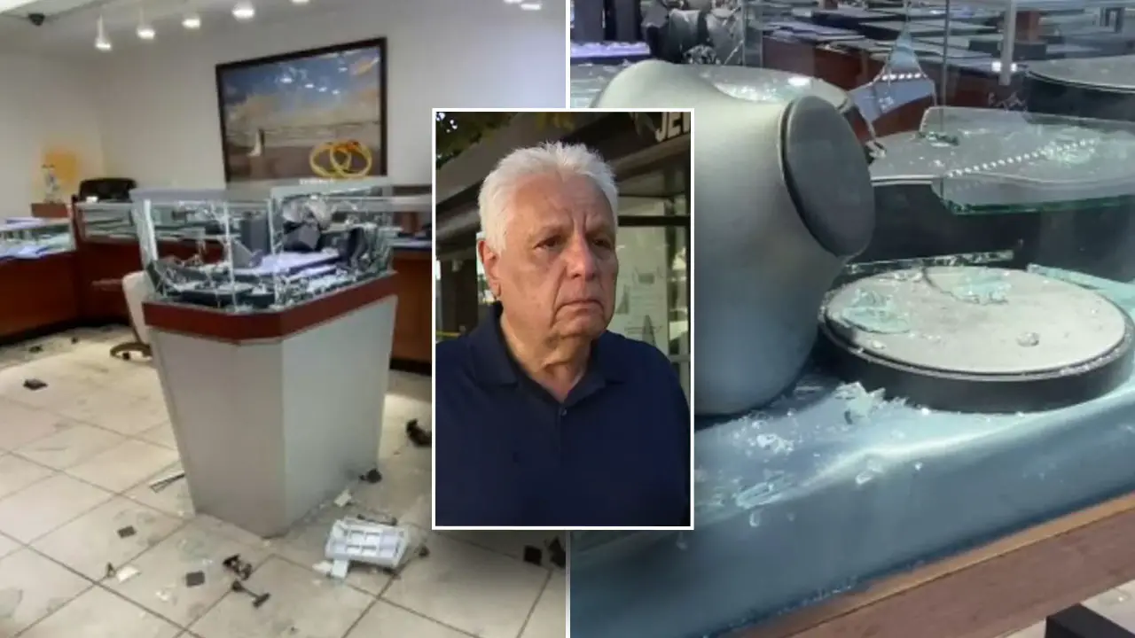 California Store Owner: $500K Worth of Jewelry Stolen in Smash-and-Grab