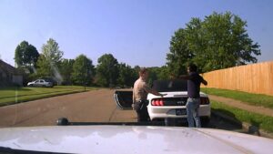 Tense Cop Hangs Onto Car: Shocking Video Excludes Tragic Outcome 😱