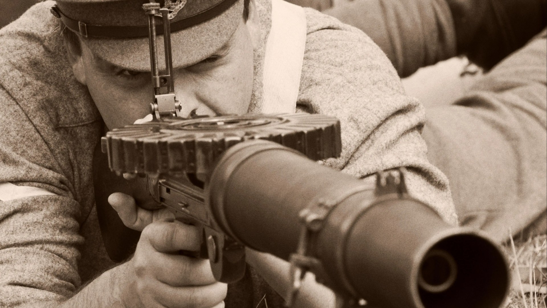 Urgent hunt launched for 100-year-old machine gun after it was STOLEN from army HQ