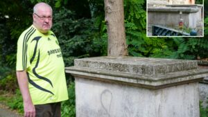 Protecting Our Town: Battling Wild Behavior with Churchyard Barricades! 🛡️