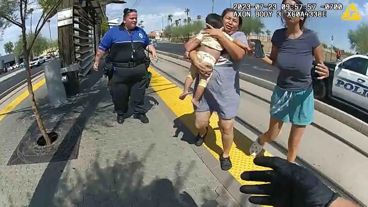 Bodycam Video: Arizona Cop and Retired Paramedic Save Baby’s Life