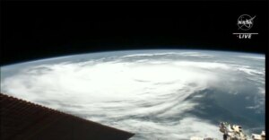 NASA Streams Live Footage: Hurricane Idalia Spotted from Space