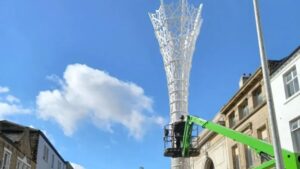 Town Center Ravaged by Surprise 39ft Planters! 😱