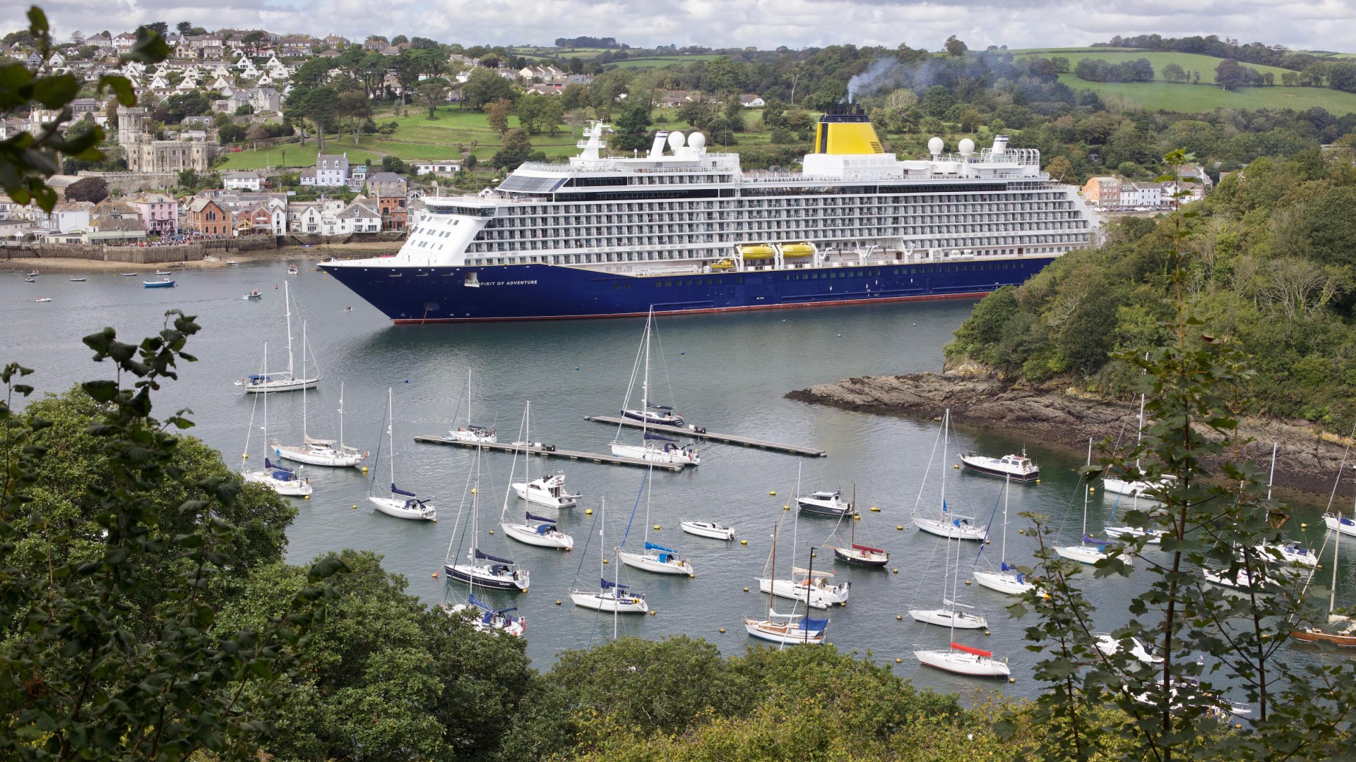 Our seaside village is being ruined by an ‘eyesore’ cruise ship – it’s far too big for our little area