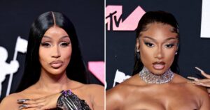 Cardi B, Megan Thee Stallion Debut ‘Bongos’ at 2023 VMAs