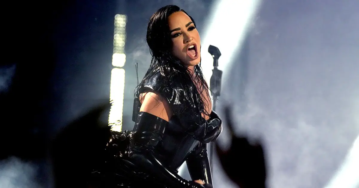 Demi Lovato Sings Rock Medley of Hit Songs at 2023 VMAs