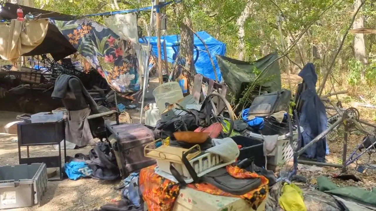 Videos show prized Austin greenbelt destroyed by homeless encampment