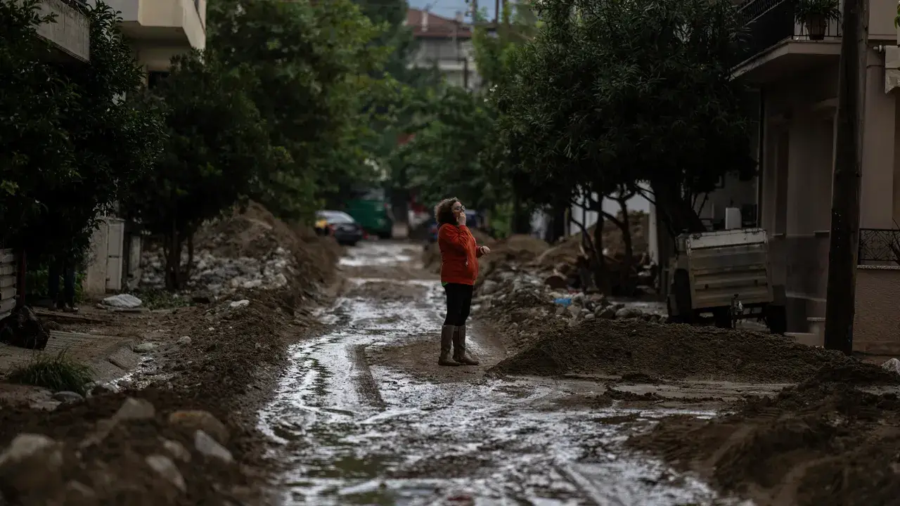 Central Greece battles aftermath of twin storms: Flooding, infrastructure damage, and environmental concerns