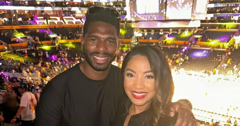 Love Is Blinds Tiffany and Brett Celebrate 1st Wedding Anniversary at Lakers Game.jpg