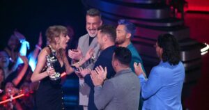 ‘NSync Reunites at the 2023 VMAs, Taylor Swift Has Questions