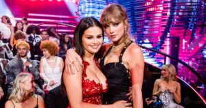 Selena Gomez Jokes She Looks ‘Constipated’ Next to Taylor Swift