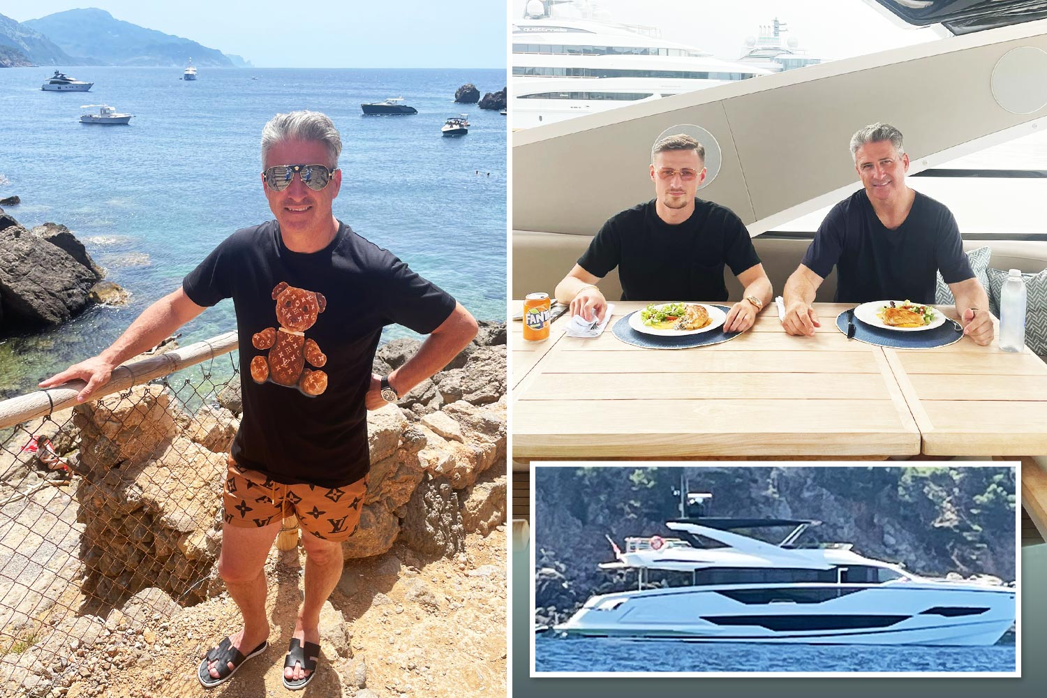 UK’s Wealthiest Gypsy Alfie Best’s Lavish £100k Superyacht Getaway