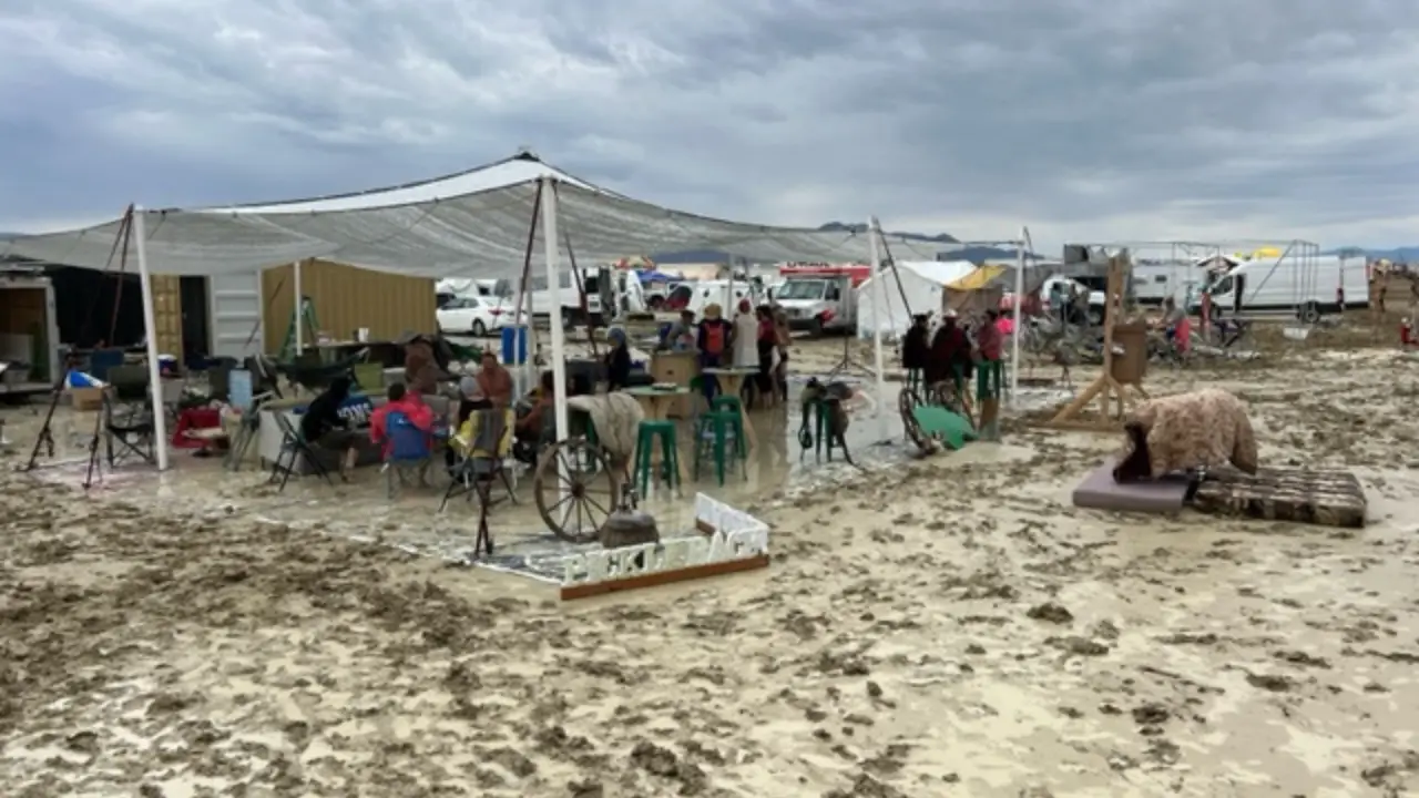 Burning Man attendee’s death unrelated to torrential rain flooding: report