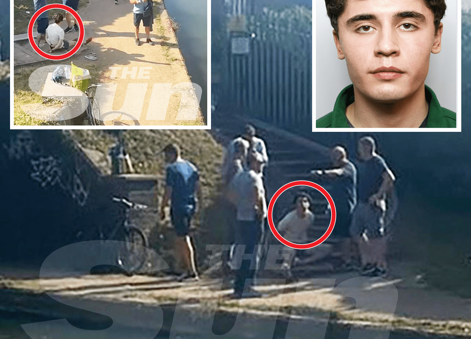 Dramatic moment undercover cops arrest escaped ‘terrorist’ with bike and sleeping bag by canal 4 days after jailbreak