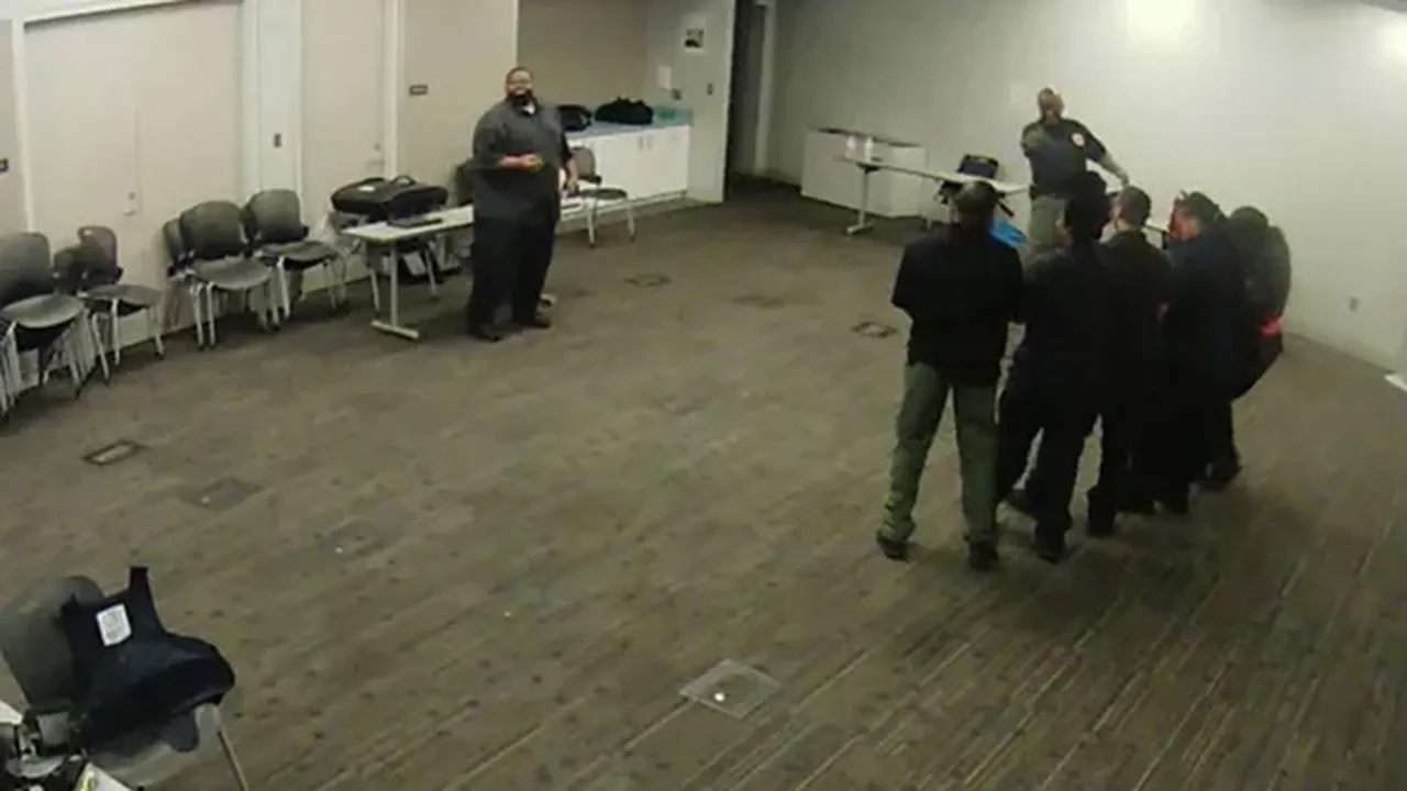 Surveillance video shows deadly shooting of DC special police officer during training
