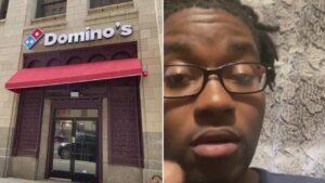 Michigan man accused of killing his mom arrested at Domino’s pizza shop
