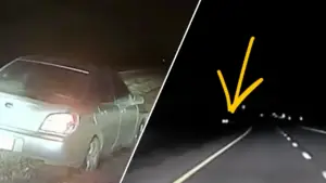 Alleged drunk driver accidentally reports himself to 911 in bizarre highway incident: ‘dumb f—‘