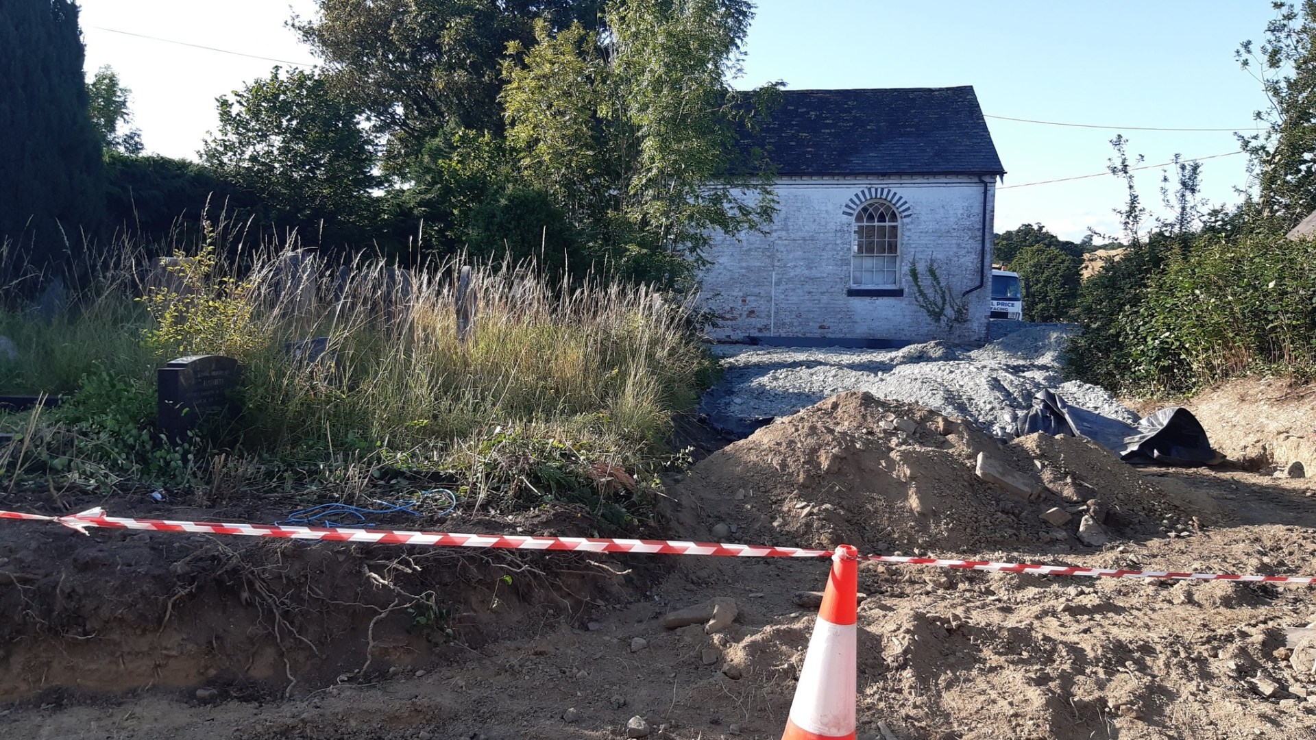 My relatives’ graves have been DESTROYED & paved over to make room for a car park, it’s awful so we’re taking action