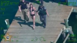 Florida mother leaves son in car to go swimming and ‘meet sharks,’ police say