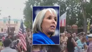 Legal gun owners take to the streets in protest of NM governor’s public health order