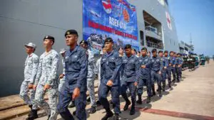 Southeast Asia holds 1st joint naval exercise as Beijing increases assertiveness in South China Sea