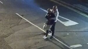 Chilling moment killer husband drags estranged wife to her death before keeping her body in his bedroom for four days