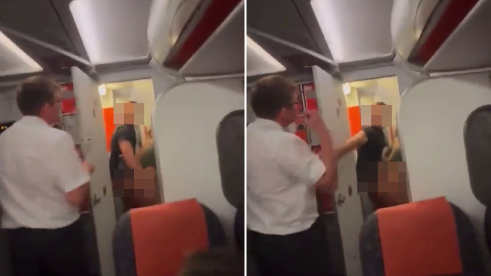 Toe-curling moment easyJet crew shame couple joining mile high club – leaving flyers in hysterics