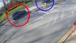 Terrifying moment speeding BMWs use streets ‘like a race track’ before killing teen, 16, as she walked to college