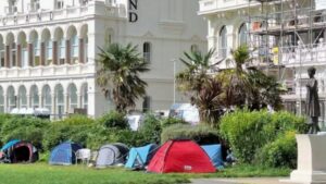Our seaside town is being ruined by disgusting ‘tent city’ – there’s poo and rubbish everywhere