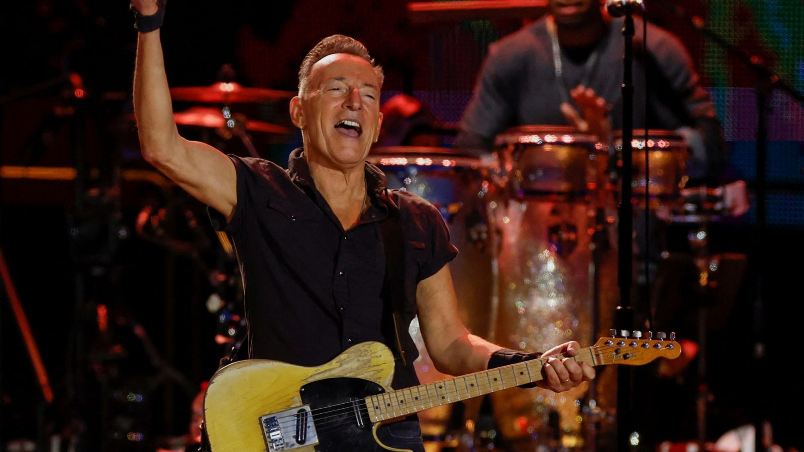Bruce Springsteen postpones September shows with E Street Band after falling ill with peptic ulcer | Ents & Arts News