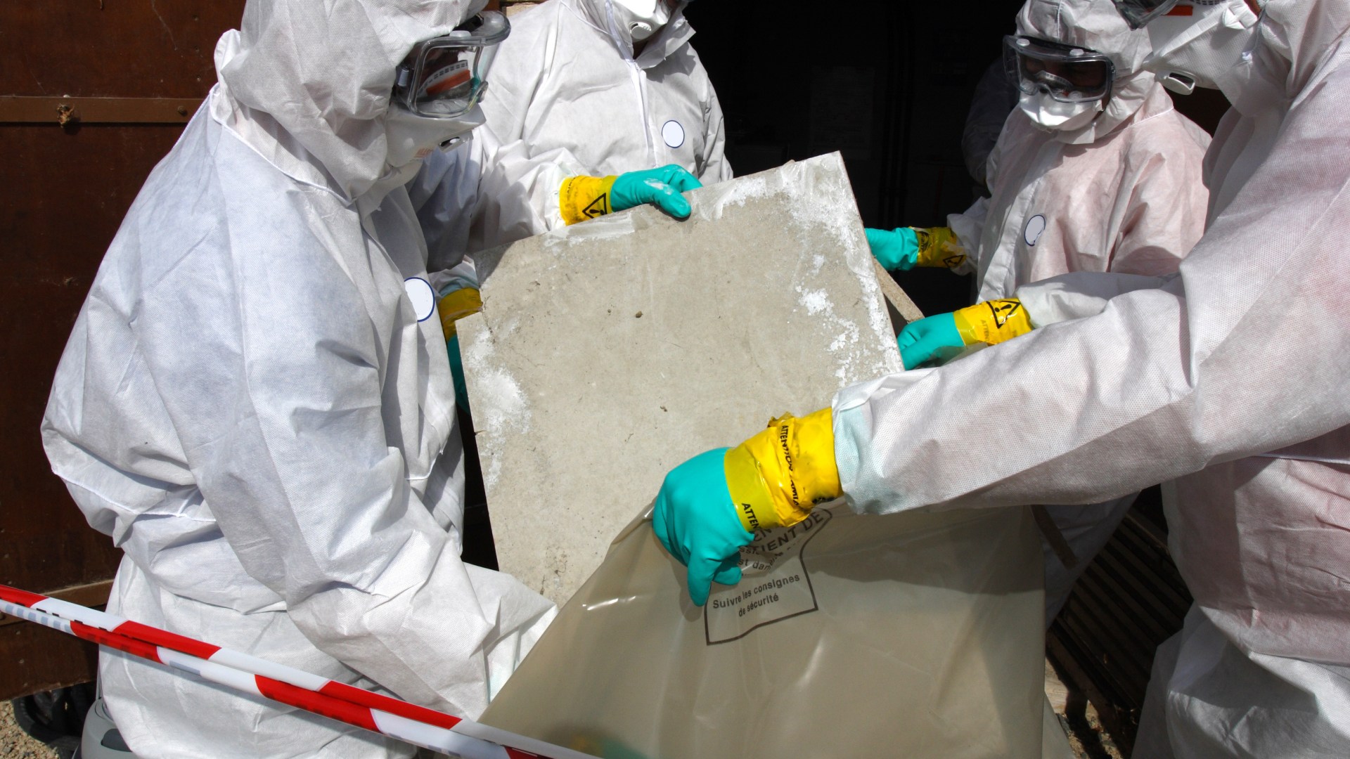 Asbestos Fibres Risk from Crumbling Concrete in Schools and Hospitals