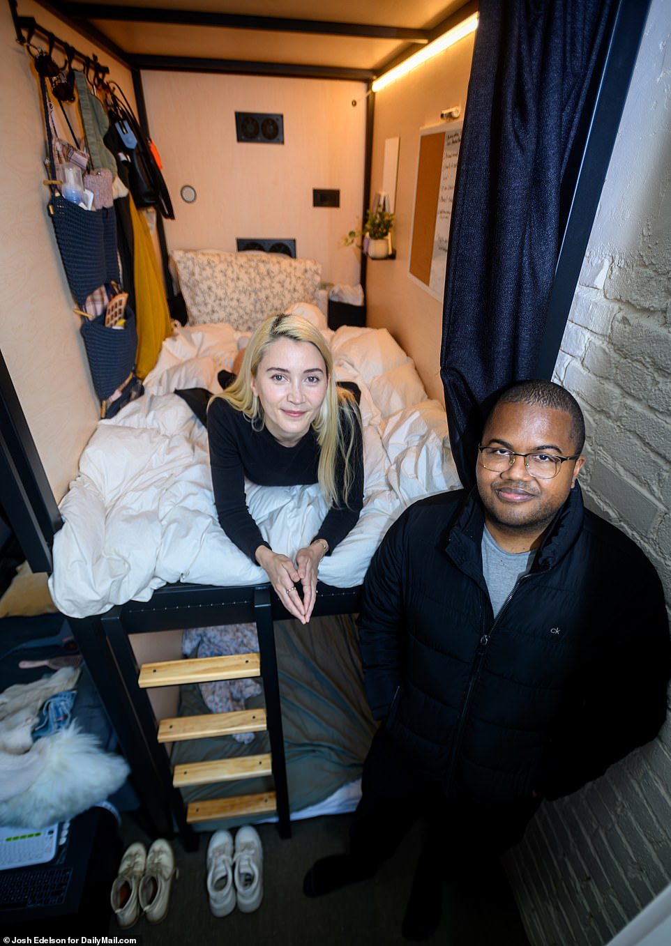 EXCLUSIVE: Brownstone Shared Housing’s San Francisco sleeping pod complex receives surprise visit from city inspectors over possible code violations