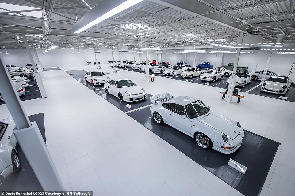 Collector to sell stash of 56 white Porsches at auction – that could make $36MILLION