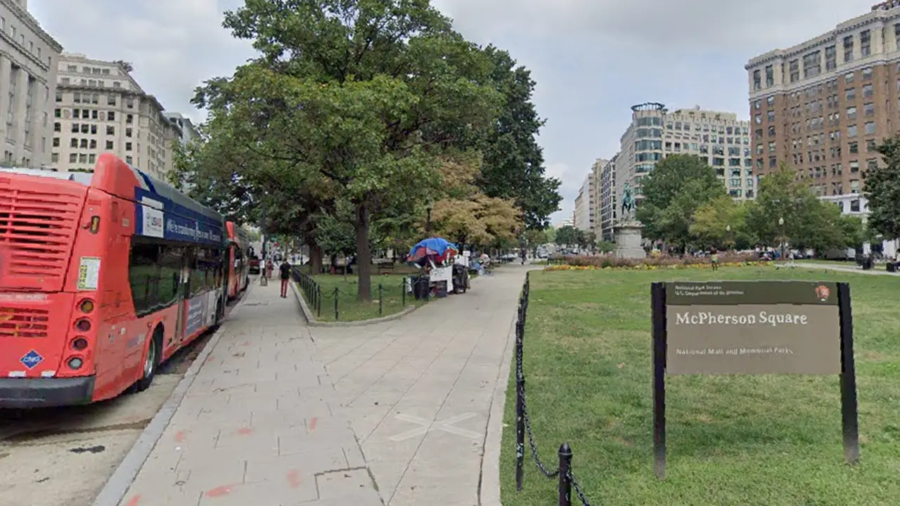 Man dies blocks away from White House after suffering gunshot wounds