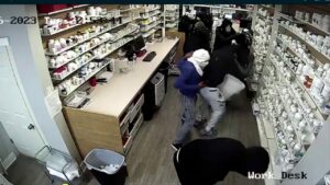 WATCH: Philadelphia looters break into, ransack locally owned pharmacy with axes, hammers, steal medication