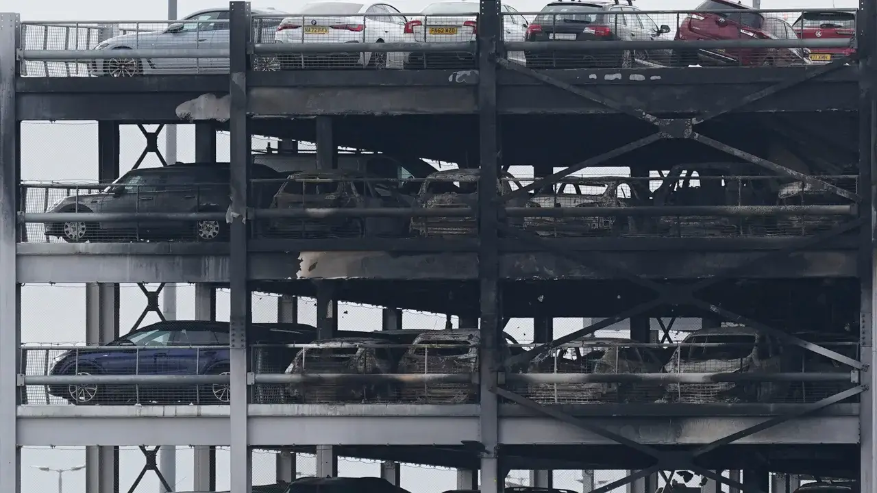 UK’s Luton Airport reopens after fire razes parking garage