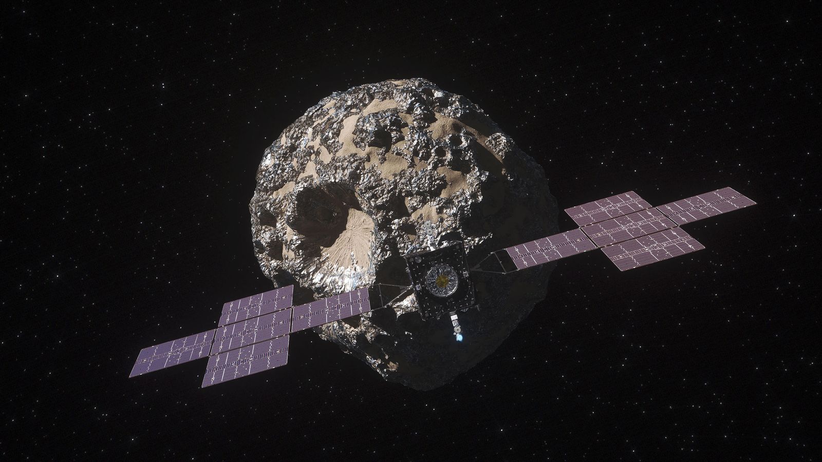 NASA to explore giant metal asteroid Psyche – here’s why it could reveal secrets about solar system | Science & Tech News
