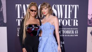 Beyonce joins Taylor Swift at Eras Tour film world premiere | Ents & Arts News
